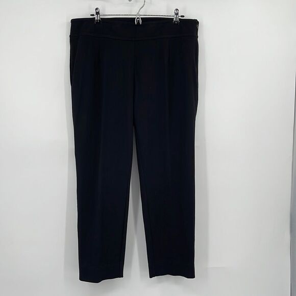 EILEEN FISHER BLACK TROUSERS Sz 1X - Picture 1 of 11